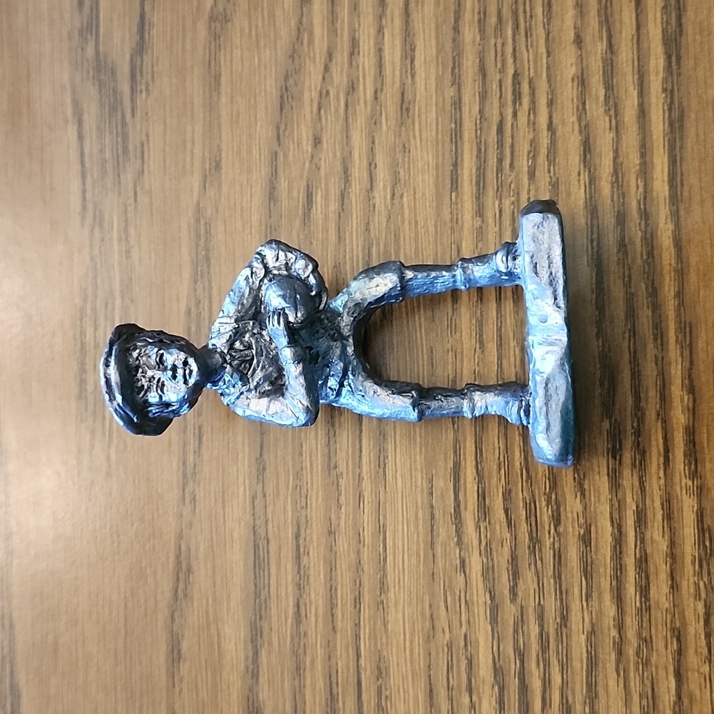 Michael Ricker Pewter Boy With Football